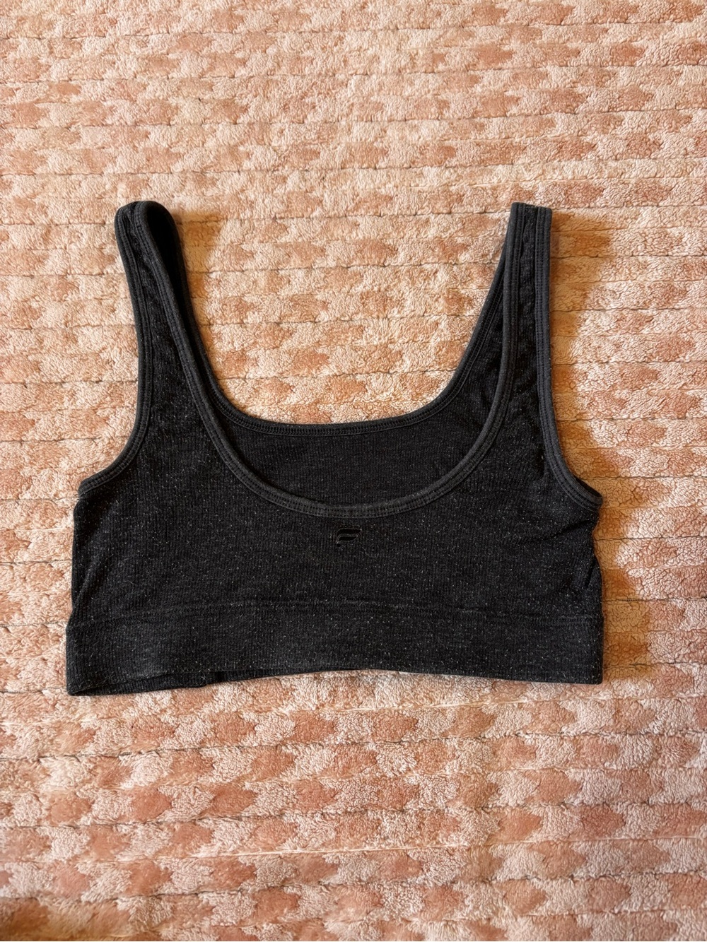 Fabletics Gray Soft Sports Bra
